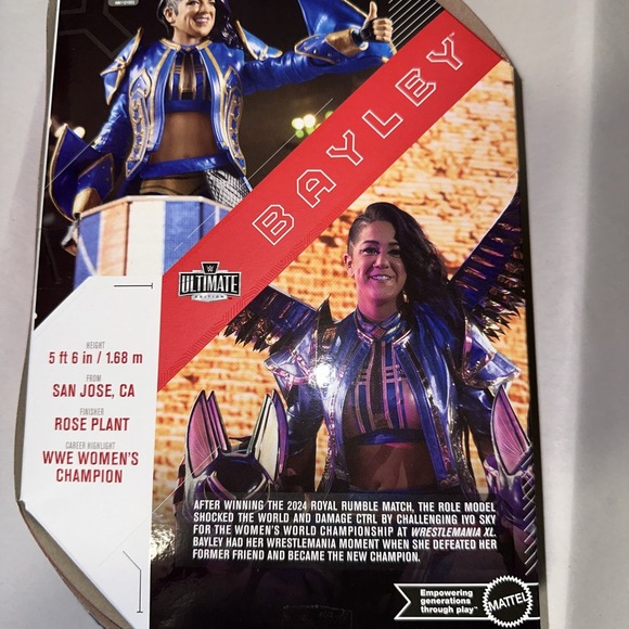 Bayley WWE Mattel Elite Ultimate Edition Series 27 Wrestling Figure - Picture 4 of 5